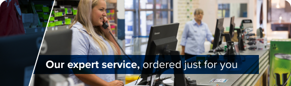 Our expert service, ordered just for you